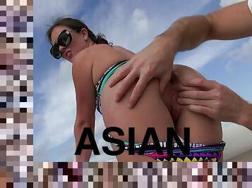 asyalı, anal, oral-seks, yüzle-ilgili, sarışın, delinmiş, bikini, nakit