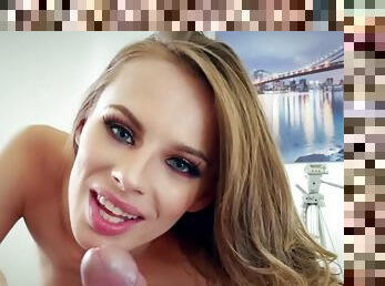 skinny babe Jillian Janson hot porn video