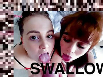 Miah And Abbie Cum Load Swallowing