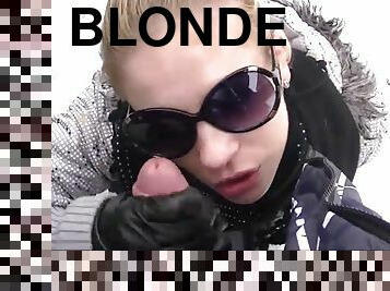 teenagerské, blondýna