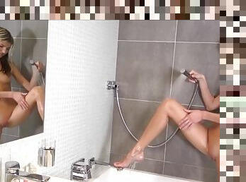 Teen solo gina gerson masturbation in shower