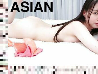 asiático, coño-pussy, babes, adolescente, follando-fucking, bonita