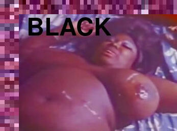 Black sized queen, gets a huge black cock