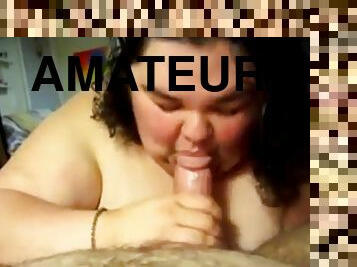 Ssbbw loves to suck