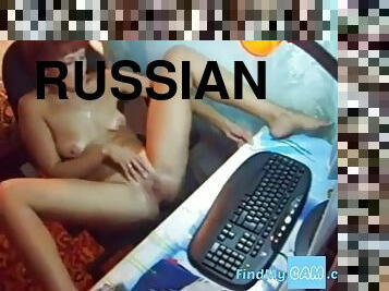 masturbaatio, venäläinen, amatööri, verkkokamera, huora