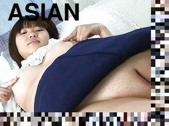 Asian coquette Mayuka Pussy Rubbing