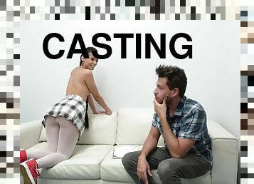 chupanços, hardcore, casting, sofa, engraçado, rabo, realidade, provocando