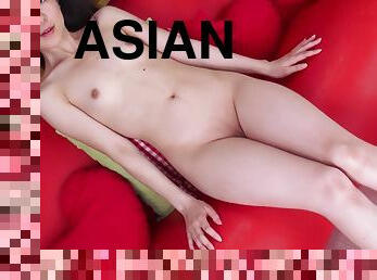 slim teen Ayane Yagi asian hot solo