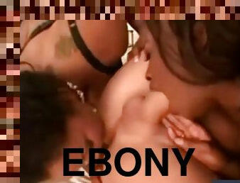 Ebony double blowjobs compilation part 6