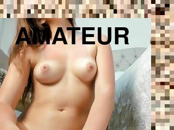 masturbation, amatör, brudar, tonåring, webbkamera, söt-sweet, vacker, ensam, erotisk