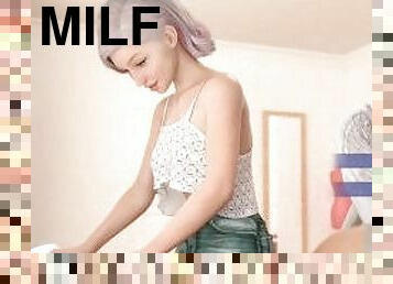 milf, compilation, horny, anime, hentai