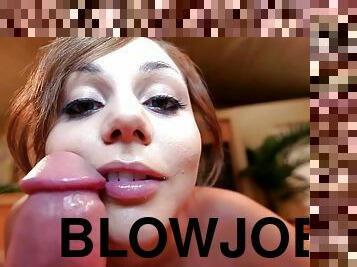 Pretty Redhead Chick Takes Dick - Ariana Marie - Ariana marie POV blowjob