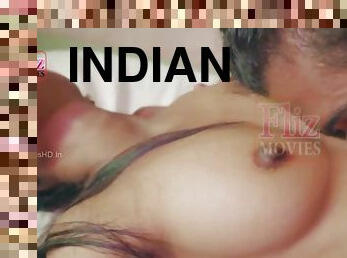 Indian skinny babe with big boobs hot sex clip