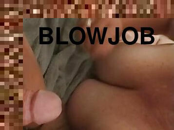 Wanted to shave, got a blowjob instead