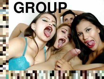 latina, sexe-de-groupe