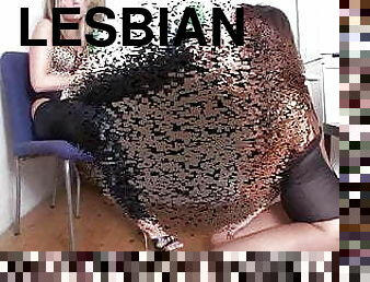 lesbiana, hardcore, sadomasoquismo, pies, rubia, fetichista, látex, brutal, dominación, morena