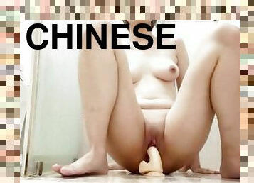 asian, pelancapan, creampie, tandas, comel-cute, cantik, ditangkap, cina