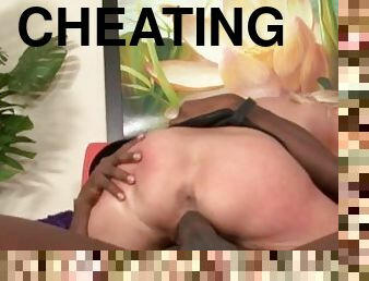 Petite Blonde Cheating Wife Gets Hard Fucked By A Young Black Cock
