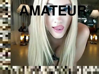 culo, amateur, locura, cachonda, rubia, webcam