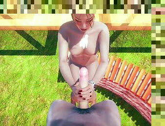AI Shoujo Lara Croft in realistic 3D animated sex with multiple orgasms UNCENSORED