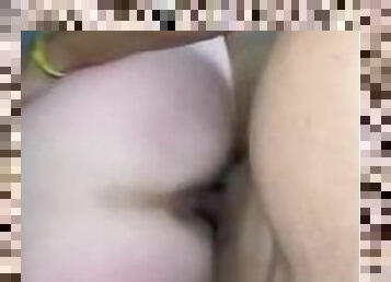 tricherie, levrette, femme, amateur, énorme-bite, interracial, milf, ejaculation-interne, point-de-vue, bite