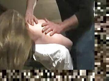 My husband films his wifes massage