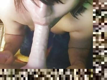 amateur emo nonbinary lesbian blowjob pov