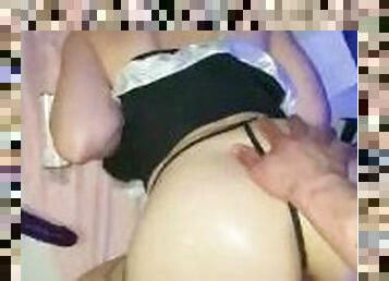 asia, pantat, posisi-seks-doggy-style, pembantu-wanita, orgasme, muncrat, isteri, amatir, blowjob-seks-dengan-mengisap-penis, cumshot-keluarnya-sperma