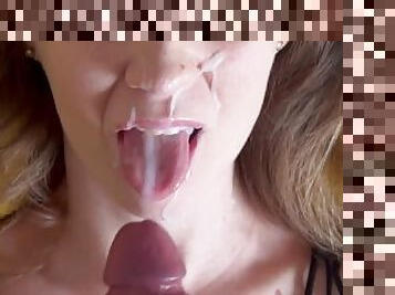 Just me, a cute milf taking load after load on my tongue (ON LOOP). Teaser Trailer.