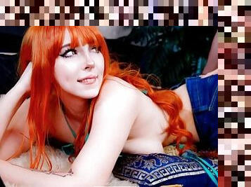 One piece. Nami Anal fuck with a bounty hunter - MollyRedWolf
