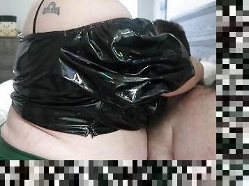 amatör, milf, mamma, bdsm, par, bbw, knubbig, mor, fetisch, latex