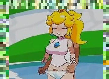 princess is unfaithful to Mario and FUCKS her very rich hentai