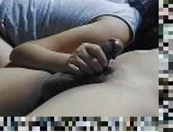 asia, mastubasi, amatir, dewasa, sayang, penis-besar, gambarvideo-porno-secara-eksplisit-dan-intens, handjob-seks-dengan-tangan-wanita-pada-penis-laki-laki, penis