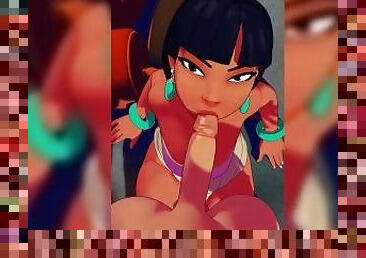 Chel Do Amazing Blowjob And Getting Cum In House  Best The Road To El Dorado Hentai 4k 60fps