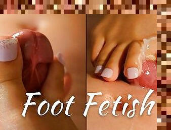 Best foot fetish. My neighbor wants to fuck my cock with her feet