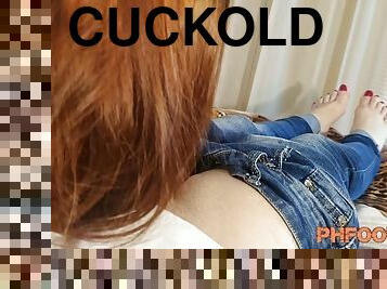 I love when my GF play with her TS friend and make me cuckold