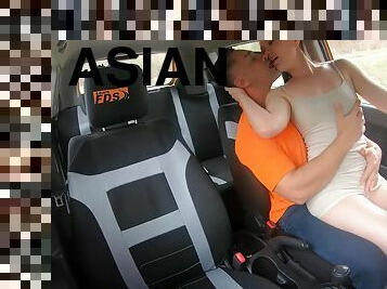 Asian minx Luna Truelove seduced her driving instructor