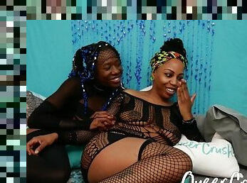 culo, babes, negra-ebony, lesbiana, casting, pareja, entrevista, sexo-con-ropa