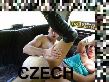 Hot Blonde Takes Czech Cock In Taxi 2 - Thomas Salek
