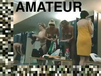 amateur, cámara, voyeur, oculto, desnudando