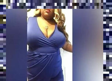 Trina Tries On Sexy Blue Dress