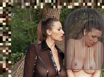 gros-nichons, femme-de-ménage, en-plein-air, milf, bdsm, naturel, bondage, sexe-habillé, brunette, femme-dominatrice