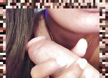 I took seilfie deeothroating cum playing and swallowing giant cum load #25