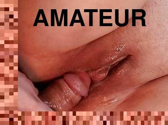 clitoris-bagian-atas-vagina-paling-sensitif, vagina-pussy, amatir, penis-besar, remaja, creampie-ejakulasi-di-dalam-vagina-atau-anus-dan-keluarnya-tetesan-sperma, pasangan, sperma, bersetubuh, manis-sweet