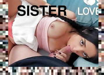 These Step Siblings Share A Bedroom & Masturbate Together - SisLovesMe