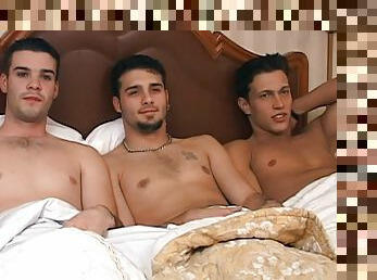 Weekend in Vegas - 3 Boys in a Bed (Audio Fixed) - Straight Guys Bryan, Cypher and Trevor