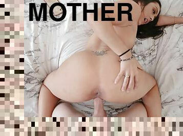 menghisap-zakar, milfs, tegar, ibu, pov, ibu-mother