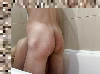 Sex Doggy Style in the bath