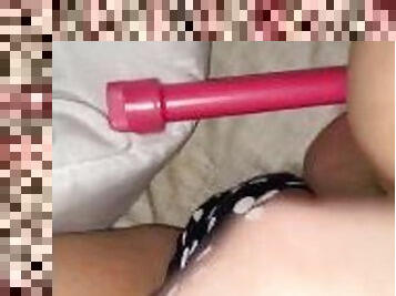 masturbación, orgasmo, coño-pussy, squirting, amateur, maduro, juguete, regordeta, primera-persona, a-solas