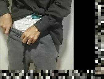 Grown Man Hiding His ABDL Diaper Fetish under His Cloath
